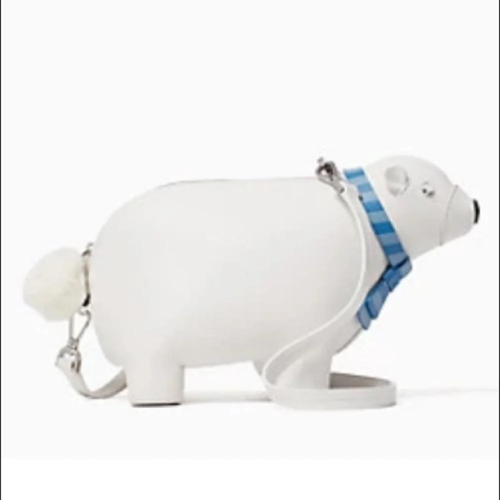 Kate Spade NWT Arctic Friends Polar Bear Crossbody - HOST PICK! 🏆